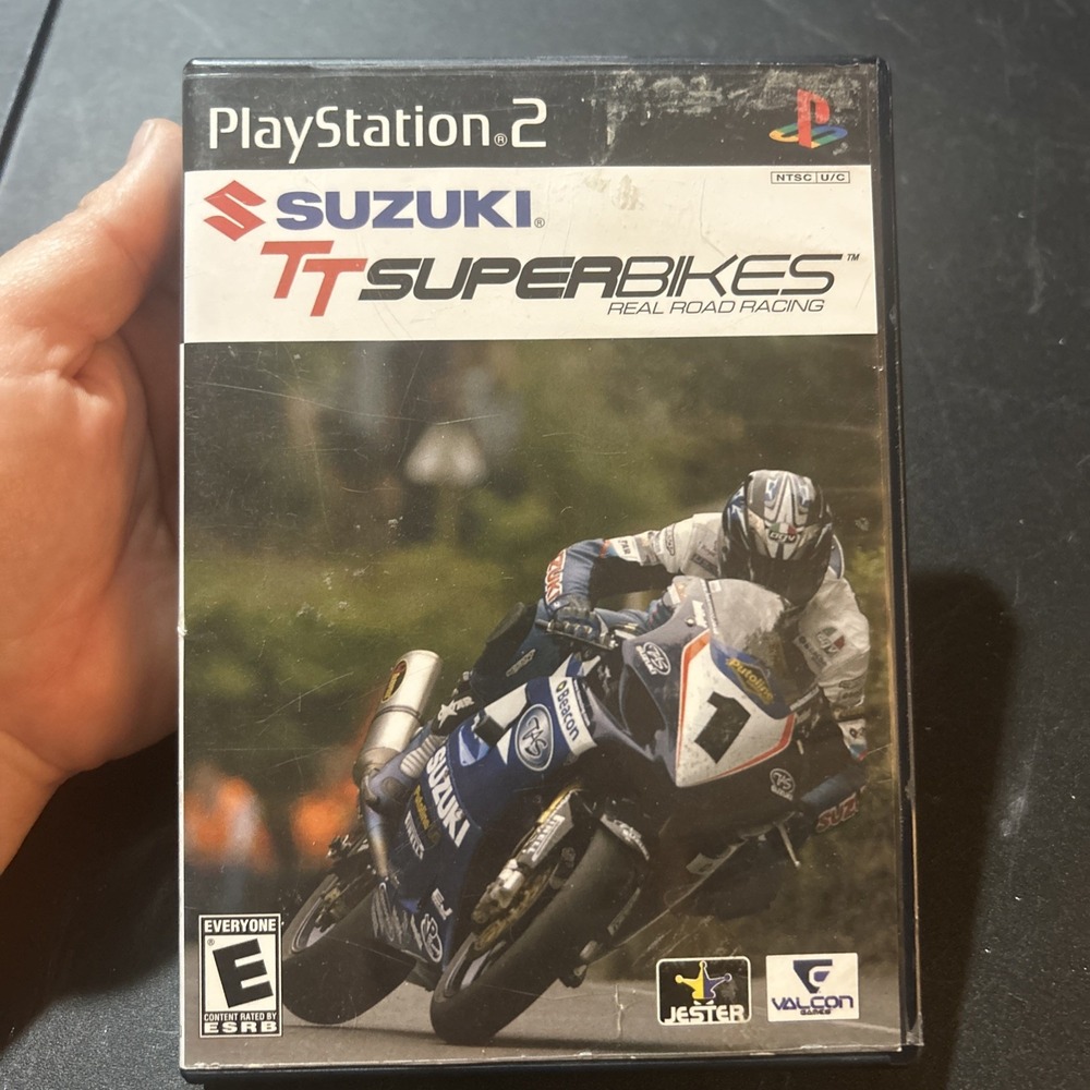 Suzuki TT Superbikes: Real Road Racing PlayStation 2 PS2 CIB